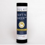 SULKY® SOFT´N SHEER PLUS schwarz, 25cm x 5m Schneidevlies